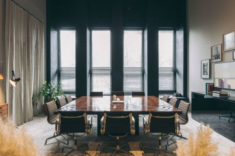 The board room at Fosbury and Sons Harmony - coworking Antwerp